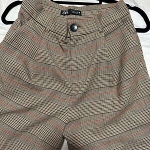 ZARA Checked Full length trouser